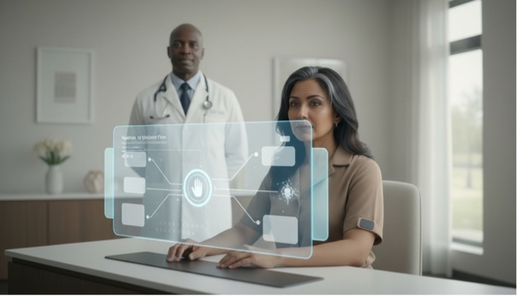AI doctor safety design with human oversight