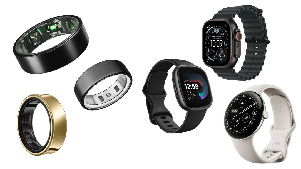 Wearable rings and watches